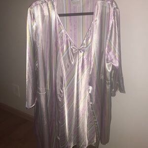 Striped lingerie set